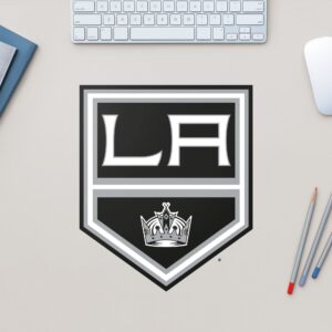 Los Angeles Kings: Logo - Officially Licensed NHL Removable Wall Decal Large by Fathead | Vinyl