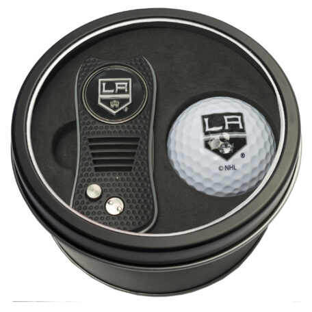 Los Angeles Kings Divot Tool & Golf Ball Personalized Tin Gift Set