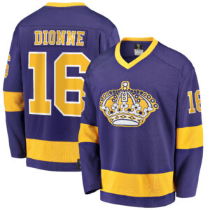 Men's Fanatics Branded Marcel Dionne Purple Los Angeles Kings Premier Breakaway Retired Player Jersey