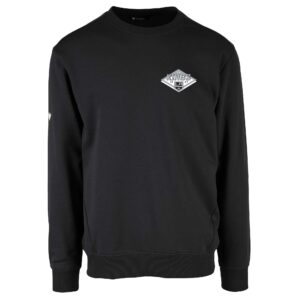 Men's Levelwear Black Los Angeles Kings Zane Club Patch 2.0 Pullover Sweatshirt